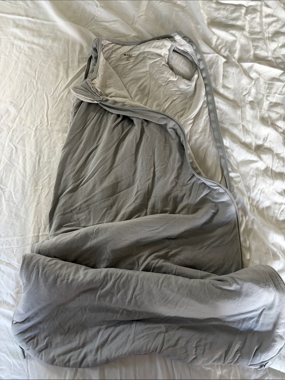 KYTE BABY Gray Wearable Swaddle/Sleep Sack - Soft Jersey Fabric